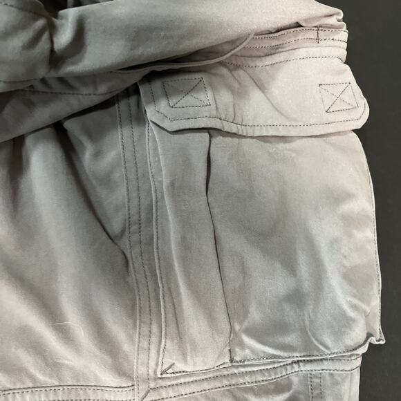 Duluth Trading Co. Nylon‎ Cargo Pants Men’s Size 44X30 Gray With Belt 3XL - Picture 4 of 8